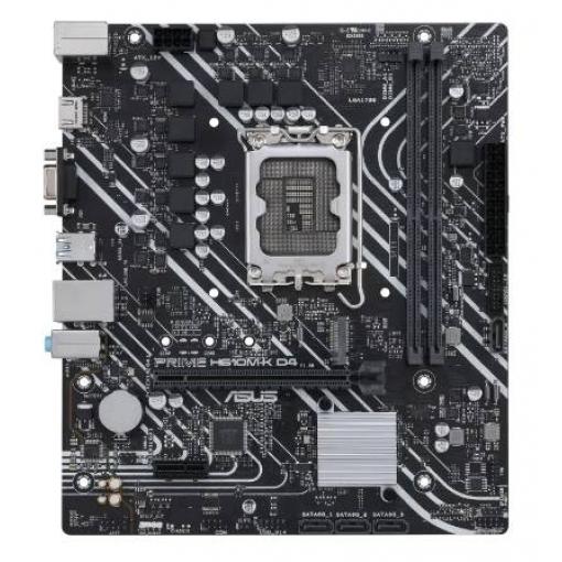 Asustek Computer PRIME H610M-K D4 Základní deska Socket (PC) Intel® 1700 Tvarový faktor Micro-ATX Čipová sada základní desky Intel® H610