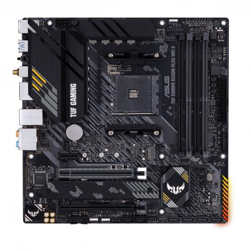 Asustek Computer TUF GAMING B550M-PLUS WIFI II Základní deska Socket (PC) AMD AM4 Tvarový faktor Micro-ATX Čipová sada základní desky AMD® B550