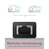 ICY BOX 60844 USB Hub 4 porty USB-A, RJ45 USB 3.1 Gen1 5 GBit/s lze ovládat prostřednictvím PC černá IB-HUB1419-LAN, USB 3.2 Gen 1 HUB und LAN Adapter,