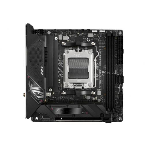 Asus ROG STRIX B650E-I GAMING WIFI Základní deska Socket (PC) AMD AM5 Tvarový faktor Mini-ITX Čipová sada základní desky AMD® B650