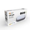 Solight LED venkovní osvětlení oválné, 20W, 1500lm, 4000K, IP54, 26cm, šedá barva - WO749-G