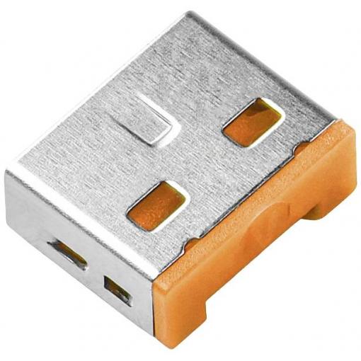 Smartkeeper zámek portu USB UL03P2OR sada 100 ks oranžová bez klíče UL03P2OR