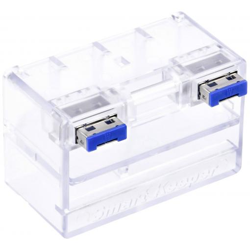 Smartkeeper Zámek síťového modulu CSK-NM10/P8 transparentní bez klíče CSK-NM10/P8