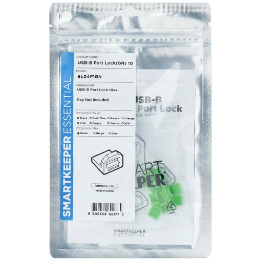 Smartkeeper Zámek USB-B portu BL04P1GN sada 10 ks zelená BL04P1GN