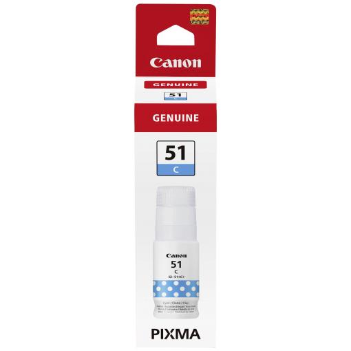 Canon 4546 C 001 GI-51 C náhradní náplň originál Canon azurová 1 ks