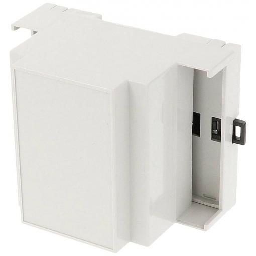 Hammond Electronics 1597DIN4MC53 pouzdro na DIN lištu uzavřená 90 x 58 x 71 PPO světle šedá 1 ks