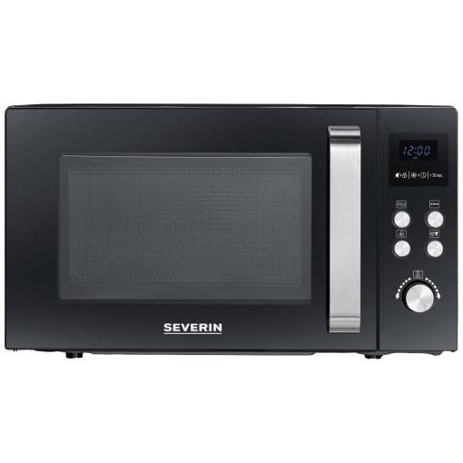 Severin 7752 mikrovlnná trouba černá 900 W funkce grilování, horkovzdušný