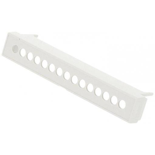 Hammond Electronics 1597D5MTC6 kryt svorkovnice ABS-PC šedá (d x š x v) 87 x 20 x 14 mm 1 ks