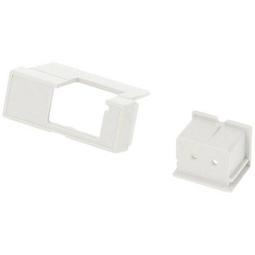 Hammond Electronics 1597D2MBC kryt svorkovnice ABS-PC čirá (d x š x v) 35 x 20 x 14 mm 1 ks