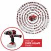 Einhell Professional Professional TP-CD 18/80 Li-i BL - Solo Power X-Change aku příklepový šroubovák, 0 mAh bez nabíječky, bez akumulátoru, 4514305