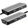 LogiLink USB-C® dokovací stanice UA0410 Vhodné pro značky (dokovací stanice pro notebook): univerzální napájení USB-C®