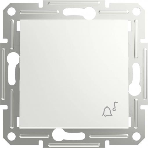 Schneider Electric Tlačítko se symbolem zvonku Asfora Signální bílá (RAL 9003) EPH0870121D 1 ks