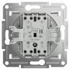Schneider Electric Dvojitý spínač Asfora Signální bílá (RAL 9003) EPH1170121D 1 ks