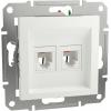 Schneider Electric Telefonní zásuvka RJ11 Asfora Signální bílá (RAL 9003) EPH4270121D 1 ks