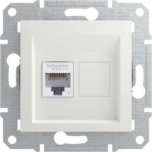 Schneider Electric Datová zásuvka RJ45 Asfora Signální bílá (RAL 9003) EPH4770121D 1 ks
