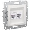 Schneider Electric Datová zásuvka RJ45 Asfora Signální bílá (RAL 9003) EPH4870121D 1 ks