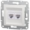 Schneider Electric Datová zásuvka RJ45 Asfora Signální bílá (RAL 9003) EPH4870121D 1 ks