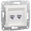 Schneider Electric Datová zásuvka RJ45 Asfora Signální bílá (RAL 9003) EPH4870121D 1 ks