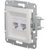 Schneider Electric Datová zásuvka RJ45 Asfora Signální bílá (RAL 9003) EPH4870121D 1 ks
