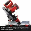 Einhell TE-SM 36/10 L Li-Solo Power X-Change pokosová a tahová pila, lze odejmout , bez akumulátoru, bez nabíječky, průměr listu 254 mm, uchycení 30 mm, 0 W