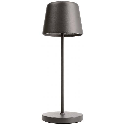 Deko Light Canis Mini 346084 akumulátorová stolní lampa LED 2.3 W šedá