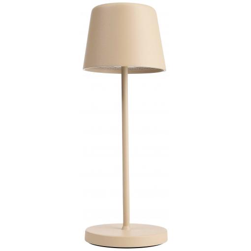 Deko Light Canis Mini 346077 akumulátorová stolní lampa LED 2.3 W béžová
