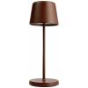Deko Light Canis Mini 346081 akumulátorová stolní lampa LED 2.3 W rezavě hnědá