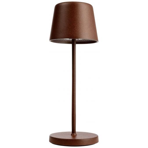 Deko Light Canis Mini 346081 akumulátorová stolní lampa LED 2.3 W rezavě hnědá