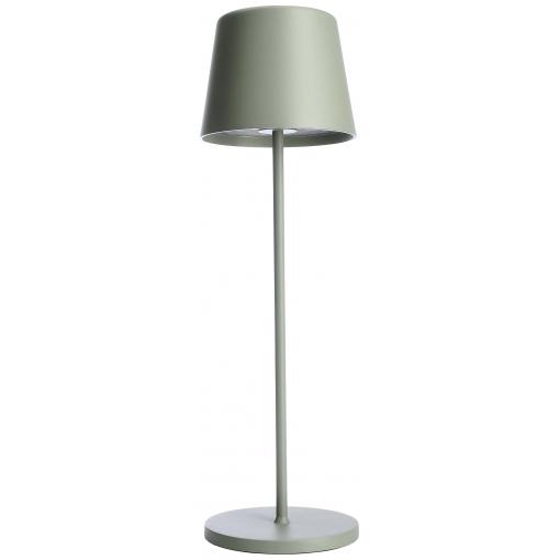 Deko Light Canis 346045 akumulátorová stolní lampa LED 3.5 W zeleno-šedá