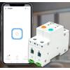 Jistič 40A 2P s ovládáním wifi na DIN lištu AT-Q-SR240WE, 90-260AC