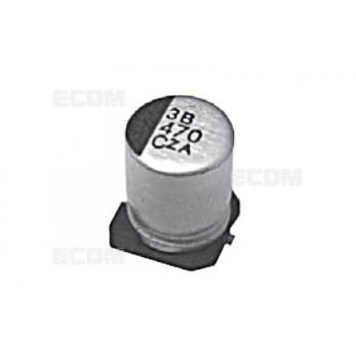 Elektrolytický kondenzátor EMZA160ARA471MHA0G, 470 µF / 16 V, SMD