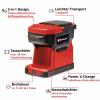 Einhell TE-CF 18 Li-Solo Power X-Change kávovar, s funkcí filtrování kávy, 4609990, červená