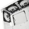 Kolink Observatory HF Glass midi tower PC skříň bílá 2 předinstalované LED ventilátory, 4 předinstalované LED ventilátory