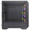 MONTECH AIR 903 MAX midi tower PC skříň černá 4 předinstalované LED ventilátory