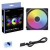 Lian Li UNI FAN SL-INF 140 ARGB PWM PC větrák s krytem černá (š x v x h) 140 x 142 x 25 mm