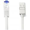 LogiLink CC5152S RJ45 síťové kabely, propojovací kabely CAT 6A S/FTP 25 m šedá s ochranou 1 ks