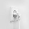 Hama 00221102 napájecí síťový kabel bílá 5 m