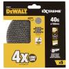 DEWALT DTM8675-QZ Brusná mřížka s otvory Zrnitost 40 (Ø) 150 mm 5 ks