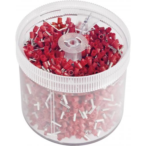 Vogt Verbindungstechnik 470308.s20 dutinka 1 mm² částečná izolace červená 2000 ks