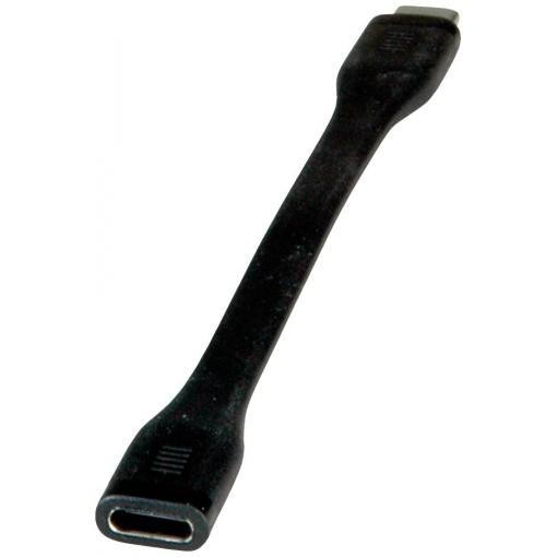 Roline USB kabel USB 4.0 USB-C ® zástrčka, USB-C ® zástrčka 11.50 m černá stíněný 11.02.9079
