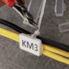 Quadrios 23CA250 23CA250 ochranný štítek Druh montáže: kabelové spony Potisknutelná plocha: 9.5 x 30 mm transparentní Počet markerů: 50 50 ks