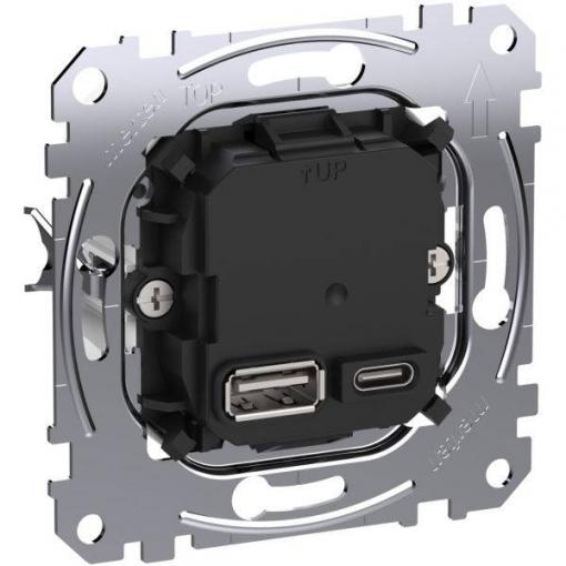 Merten vestavný USB zásuvka Systéem M MEG4366-0120 1 ks