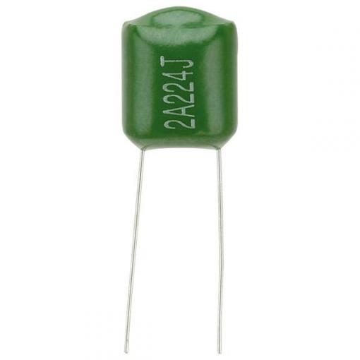Suntan TS01002A102JSB000R 1 ks fóliový kondenzátor 1 nF 100 V 10 % 3.5 mm (d x š) 11 mm x 6 mm