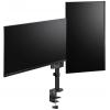 Neomounts držák na stůl pro monitor DS60-425BL2 2 Displej: (s) 43,2 cm (17) - 68,6 cm (27) černá naklápěcí, otočný, nakláněcí, nastavitelná výška