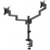 Neomounts držák na stůl pro monitor DS60-425BL2 2 Displej: (s) 43,2 cm (17) - 68,6 cm (27) černá naklápěcí, otočný, nakláněcí, nastavitelná výška