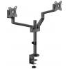 Neomounts držák na stůl pro monitor DS60-425BL2 2 Displej: (s) 43,2 cm (17) - 68,6 cm (27) černá naklápěcí, otočný, nakláněcí, nastavitelná výška