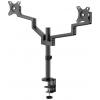 Neomounts držák na stůl pro monitor DS60-425BL2 2 Displej: (s) 43,2 cm (17) - 68,6 cm (27) černá naklápěcí, otočný, nakláněcí, nastavitelná výška