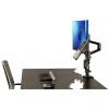 Neomounts držák na stůl pro monitor DS20-425BL2 1 Displej: (s) 43,2 cm (17) - 68,6 cm (27) černá naklápěcí, otočný, nakláněcí, nastavitelná výška