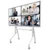 Neomounts FL50-525WH1 TV kolečkový vozík 139,7 cm (55) - 215,9 cm (85) nastavitelná výška