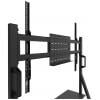 Neomounts FL50-525BL1 TV kolečkový vozík 139,7 cm (55) - 215,9 cm (85) nastavitelná výška